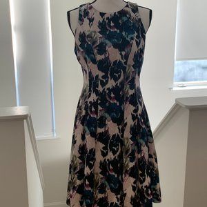 SLNY Sleeveless Multicolor A-Line Dress - Size 6